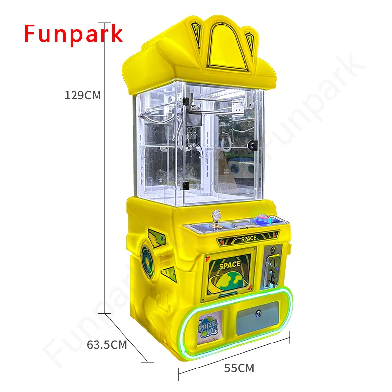Funpark Best Selling Clip Machine Engaging Coin Operated  Arcade Perfect for Entertainment Centers and Family Fun