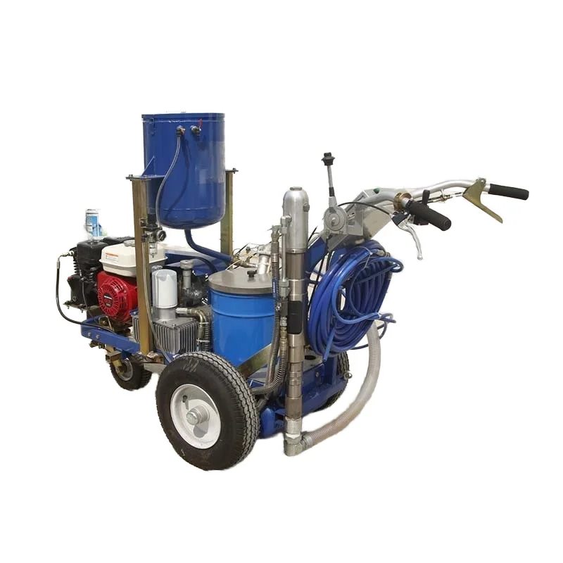 Hot Selling SW-5G Cold Paint Line Striping Machine with Airless Spray Guns for Road Marking Core Components Including Engine