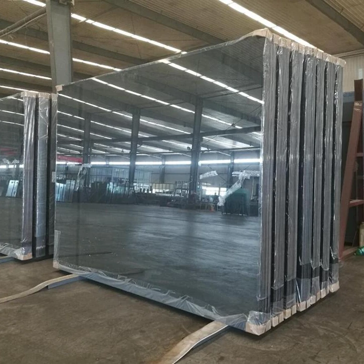 Jinghu China Fctory Clear Colored Aluminum Silver Copper Free Glass Mirror Sheet Building Material Glass Mirror