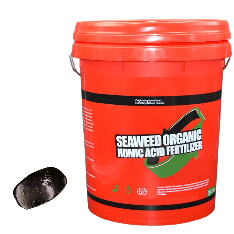 Liquid Humic Acid Water Soluble Fertilizer Soil Conditioner Rooting Seaweed Organic Fertilizer