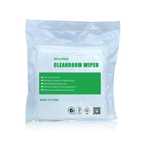 
Factory Whole Sale Products Clean Room Industry Clean Room Cloths 100% Polyester Cleanroom Wipers 