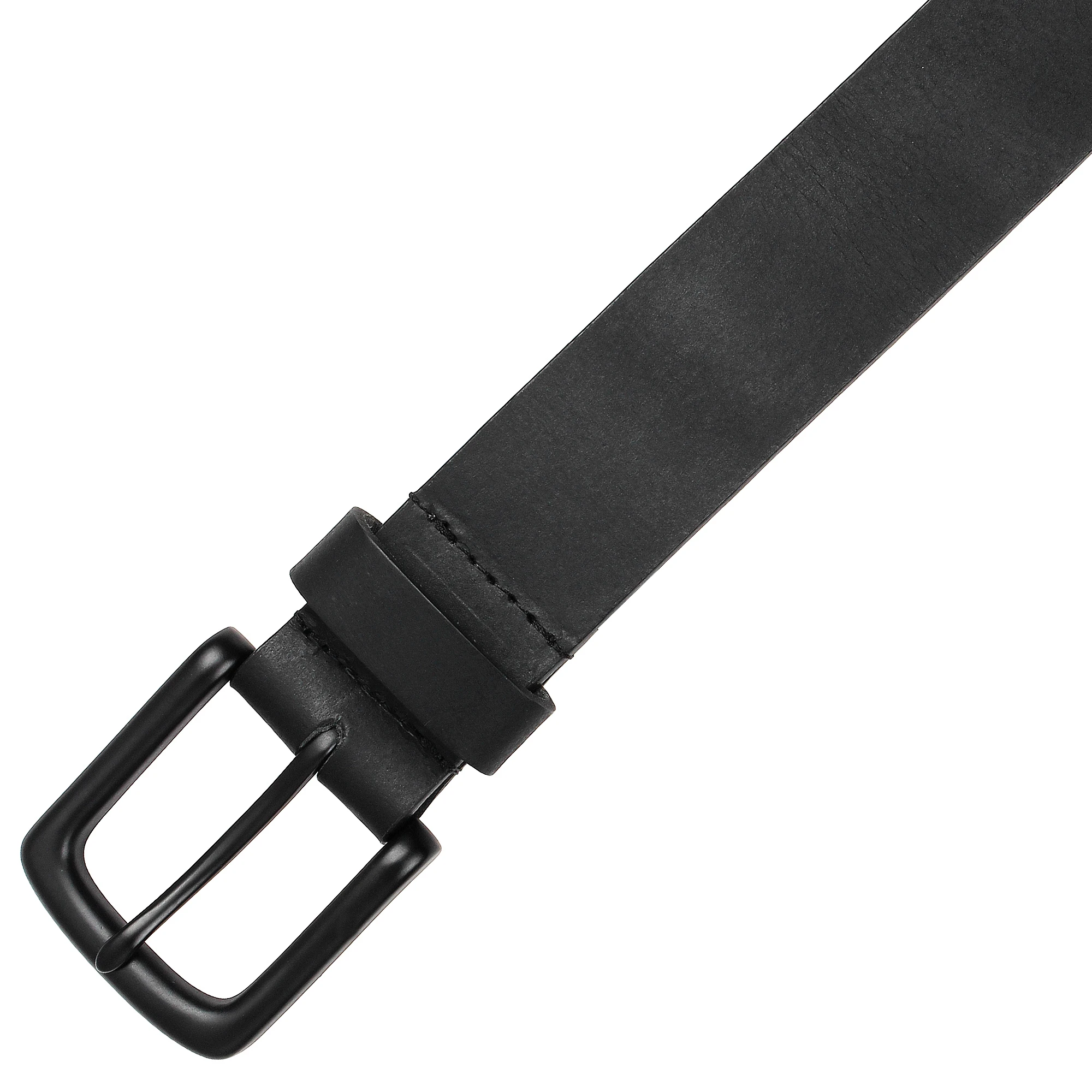 
40-44 inch Handmade Genuine Soft Leather Adjustable Belt Gift for Men Teen Boy Office College School Fashion Dress Black 