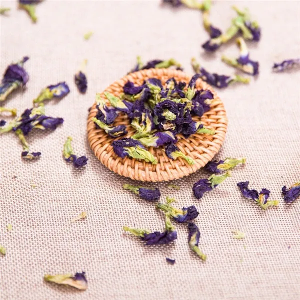 Dropship Butterfly Pea Flower Dried Blue Color Butterfly Pea Tea