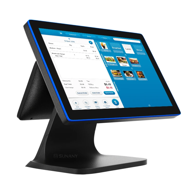 Material of shell Grade A ABS system software handheld pos machine rfid wireless reader