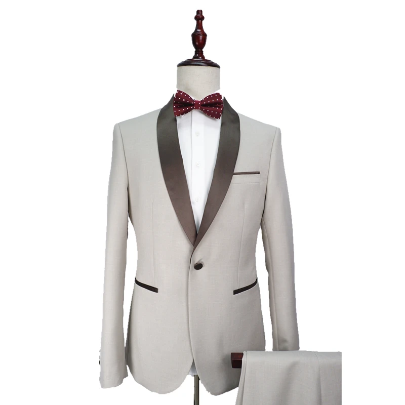 
China Professional Manufacture Yellow Groom Suits Tuxedo 