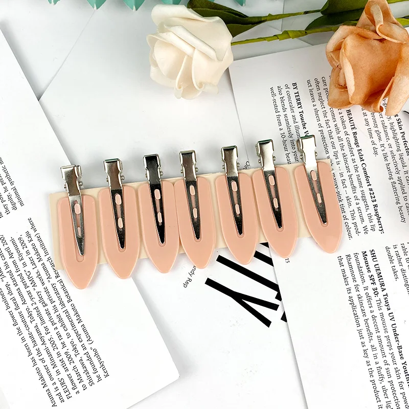 Fashion Women No Crease Beautiful Hair Clips Pins No Bend Curl Clip Accessories Clip for Hair