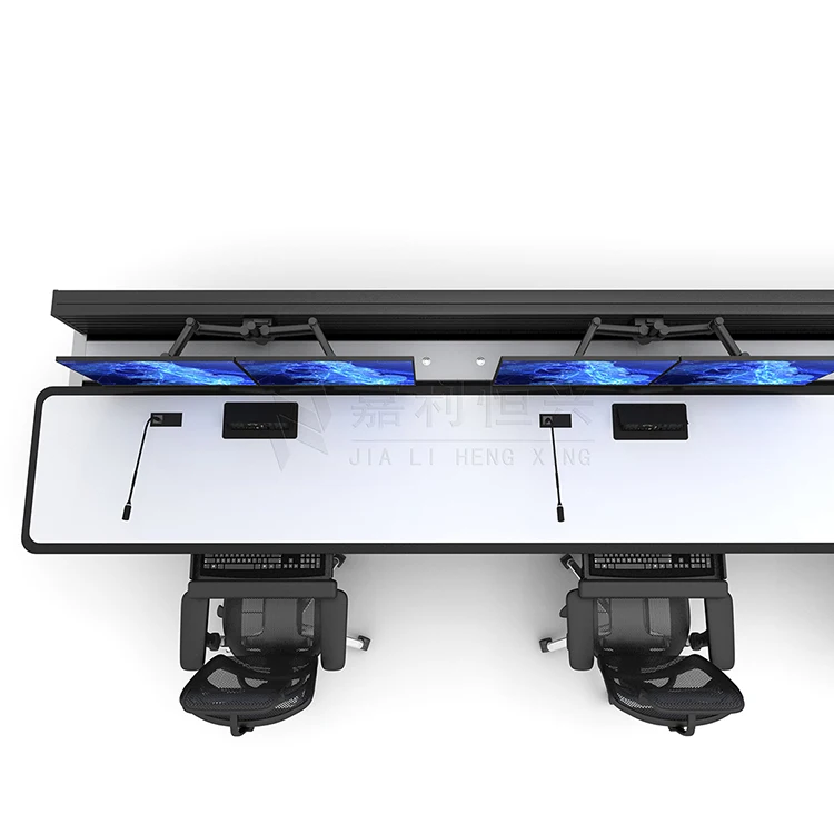 New Design Five Seats Advanced Monitoring Console Control Room Console