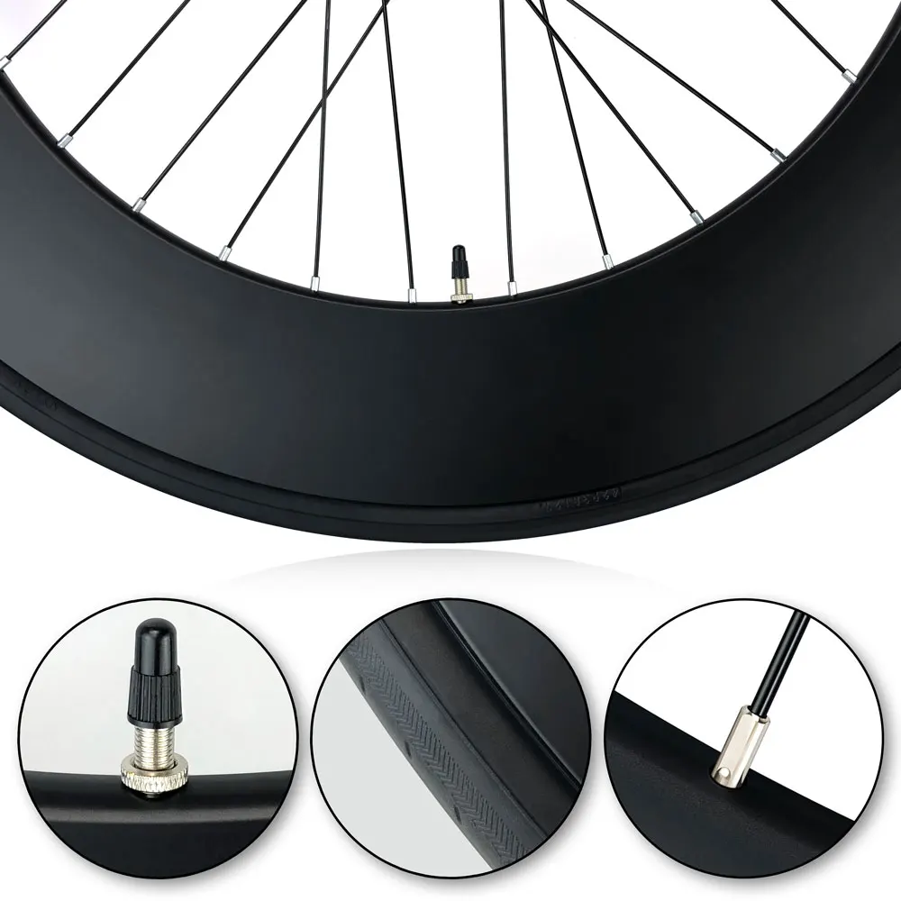 Good Aluminum Alloy Fixed Gear Wheelset 90mm Width Single Speed Fixed Gear Wheel Set 700C Fixie Wheelset