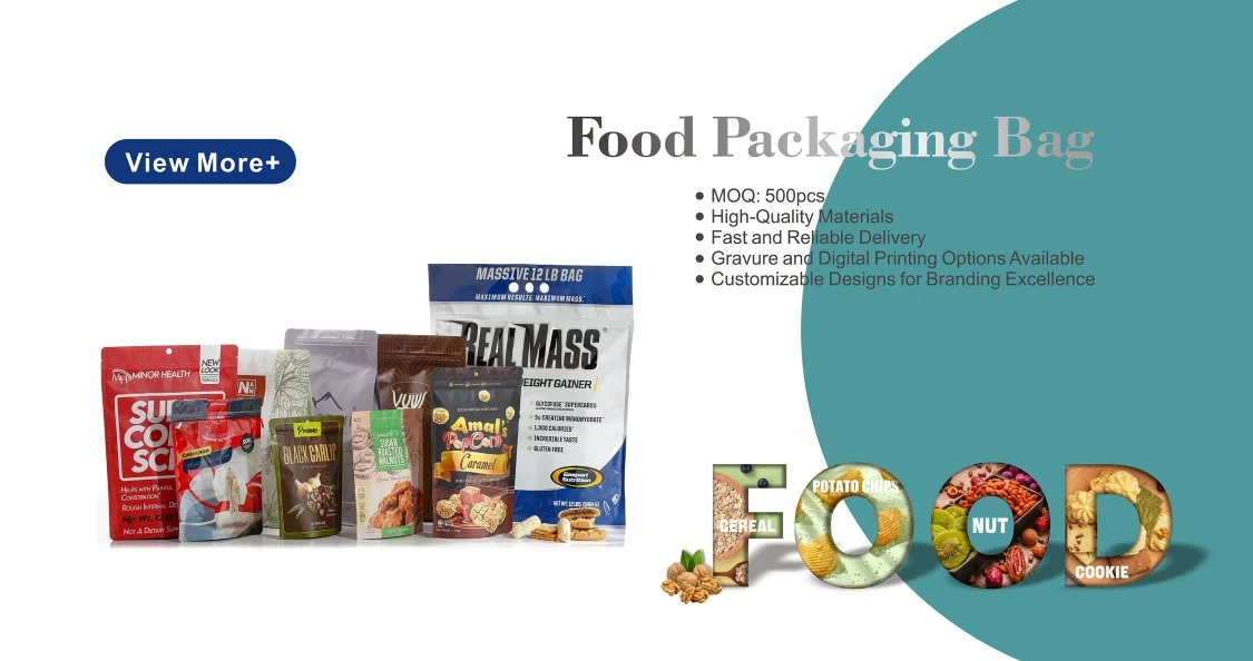 Customized printed beef Jerky food snacks nuts stand up pouch packaging bags with resealable zipper window foil