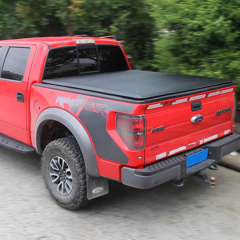 hot sales Ford pickup accessories soft roll up tonneau cover truck bed cover for F150 ranger  fiat strada  isuzu dmax
