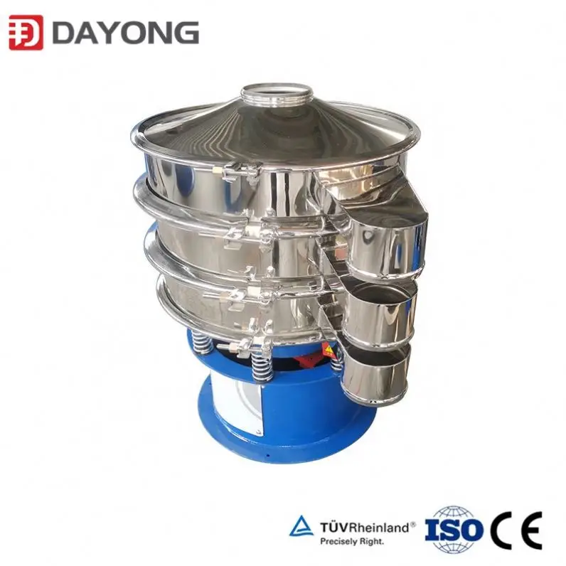 corrosion-resistant custom stainless steel vibrating sieve for sizing powder