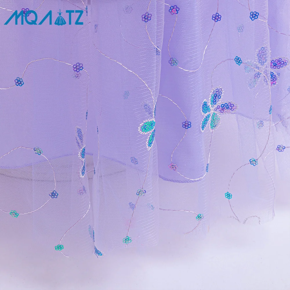 MQATZ Children Fancy Girls Princess Party Dresses Easter Carnival Little Mermaid Costume Kids Halloween Cosplay Dress