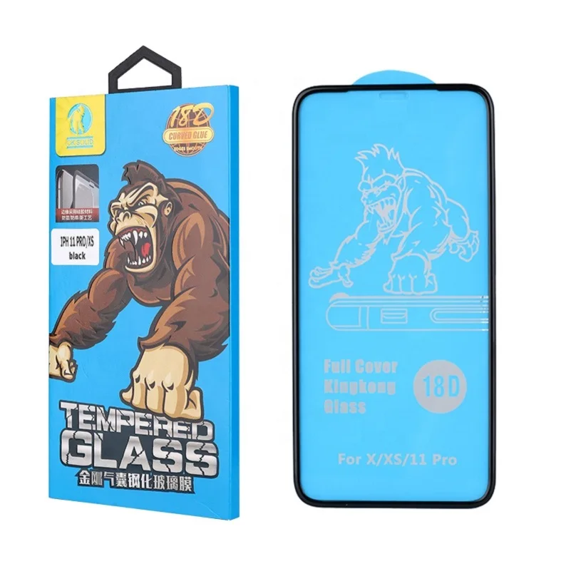 18 D  tempered glass for iPhone 7  8 plus X XR 11 12 pro max 13 RPO samsung huawei vivo Screen protector
