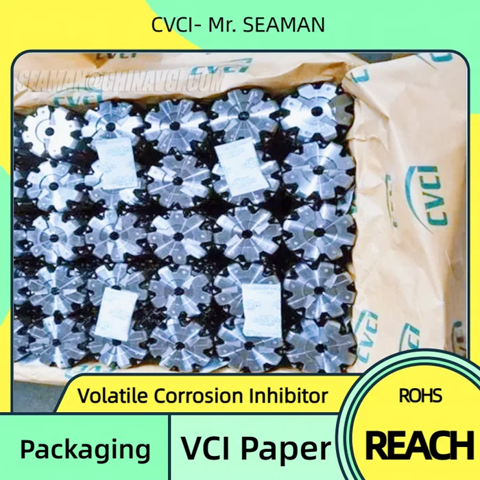 CVCI Mr. SEAMAN anti corrosion kraft paper vci woven laminated paper antirust rustproof packaging vci paper