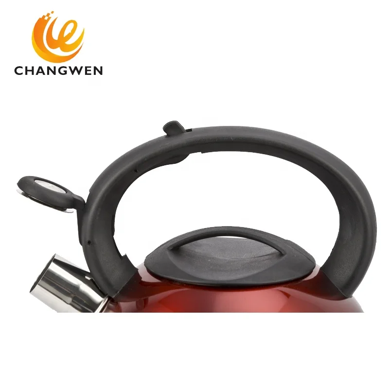 Wholesale Stainless Steel Whistling Tea Kettle Water Kettles Fast Boiling Teapot Stovetop Electric Induction Cookware