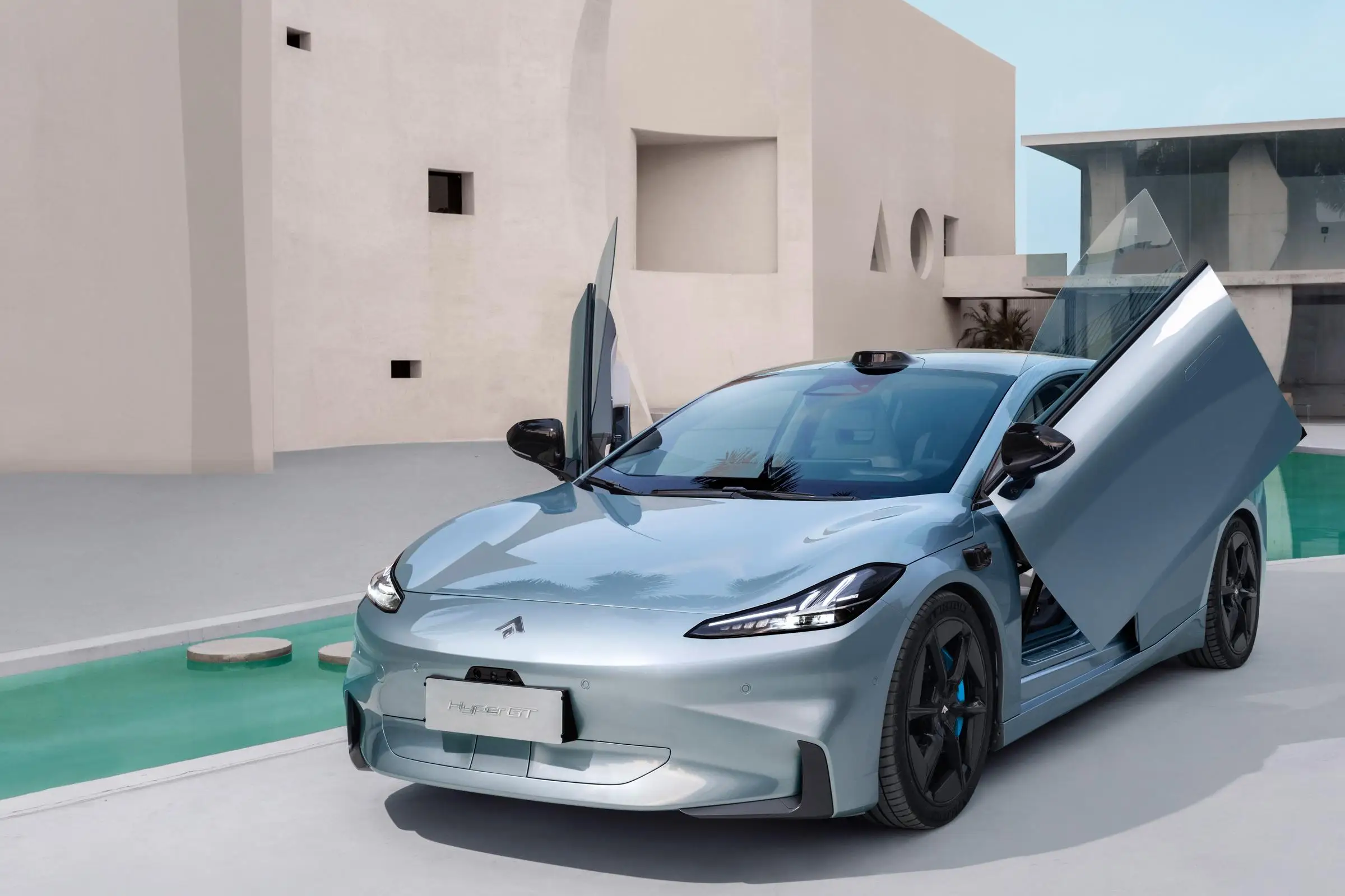 2024 Hyper GT Sport Sedan EV Range 710 km Carro Electrico adultos Gac Aion Hyper GT