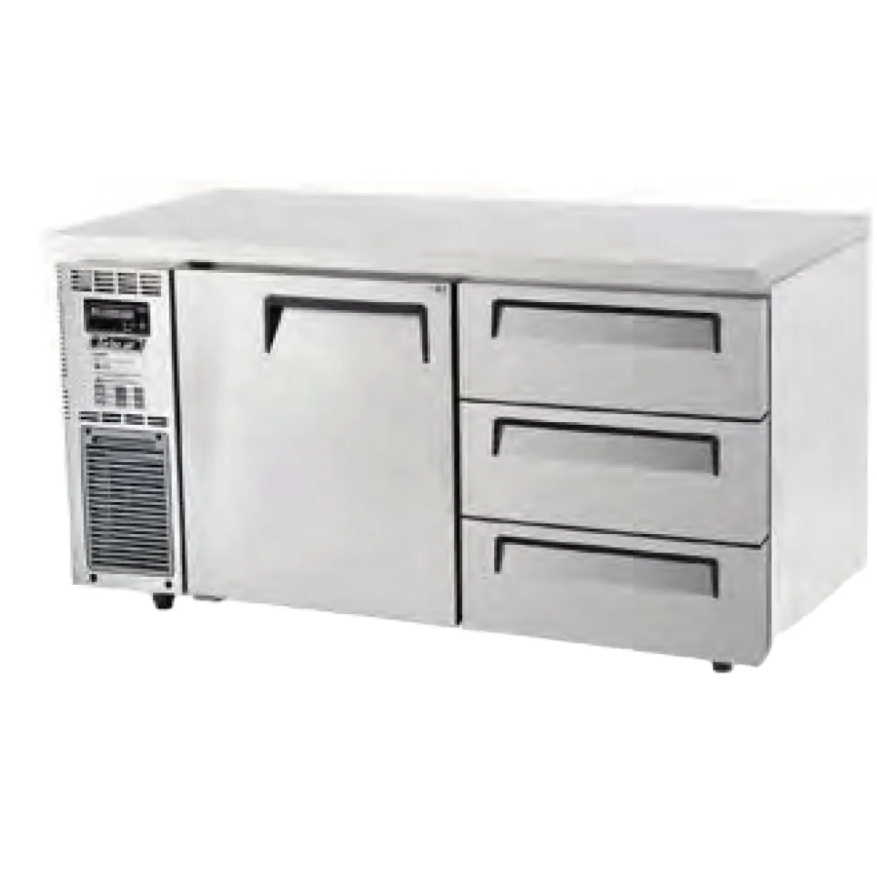 Industrial Commercial Refrigerator Drawer Under counter Freezer Workbench Kitchen Chiller