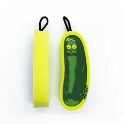 Cartoon Printed Cucumber Shaped Cleaning Sponge For Household Kitchen Cleaning Sponge