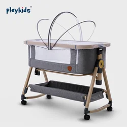 Детская Европейская люлька Playkids с сертификатом EN детская кроватка для сна