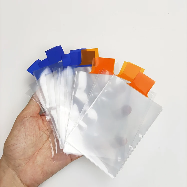 Custom Collect Game Trading Cards Pull Tab Penny Sleeves with Flap