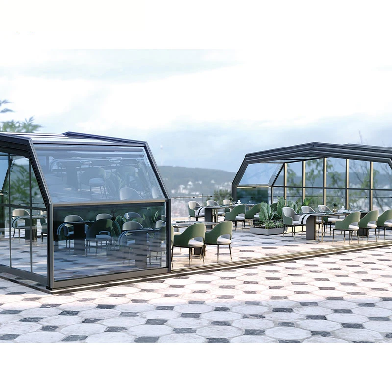 Swimming Pool Screen Enclosure Patio Pool Enclosures Garden Infinity Electric Extendable Telescopic Glass Tempered Glass