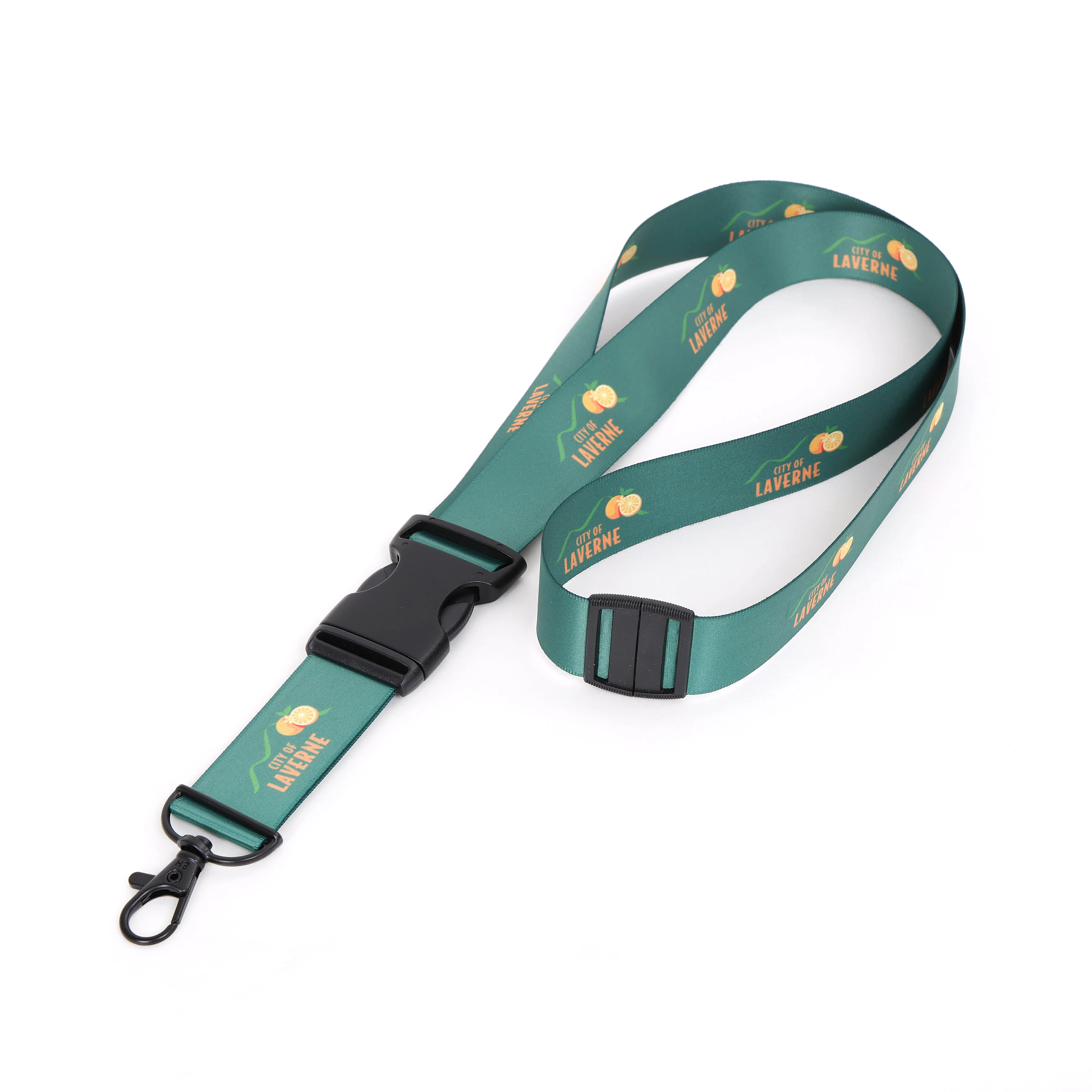 25MM RPET lanyard High Quality Detachable Custom Lanyard Keychain EHUA Ergonomics Seamless Anime Lanyard for Trade Show