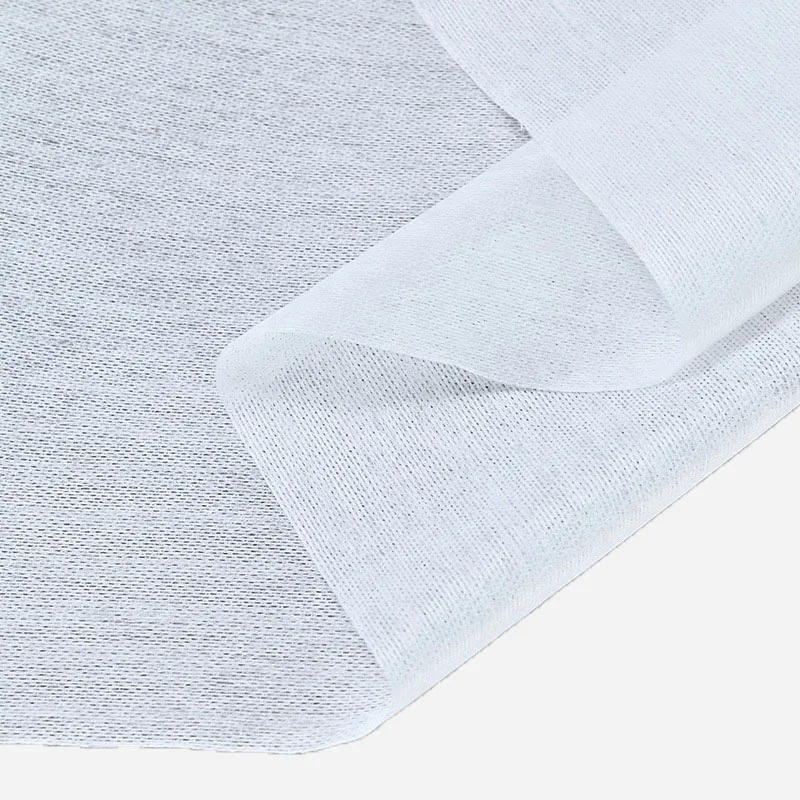 55GSM Mesh Weave Spunlace Nonwoven Fabric for Disposable Cotton Pads Raw Material