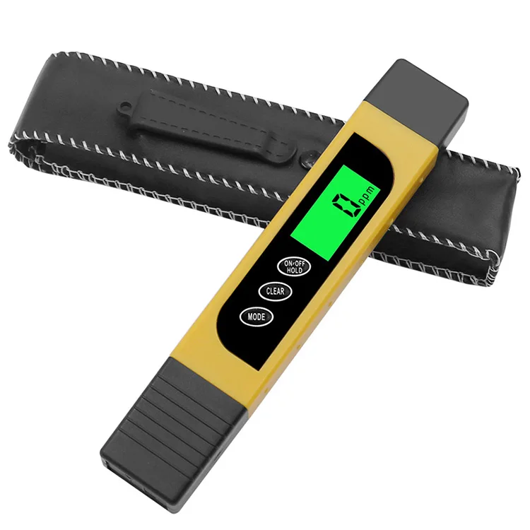 TDS2-A 3 In1 Multifunction Digital TDS EC Meter Water Quality Test Pen TDS Water Meter Drinking Water TDS Tester Pen with Backli