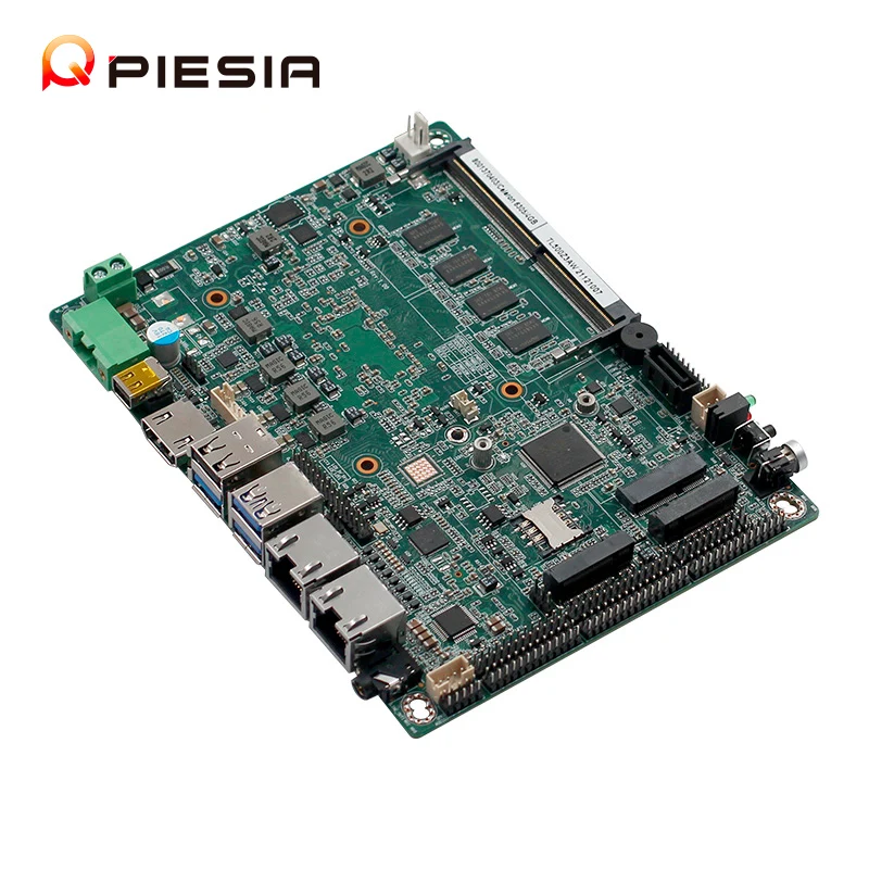 Piesia 11th Gen Celeron Core i3 i5 i7 2Lan 6Com Embedded Single Board Computer SBC X86 Linux 3.5 Inch Industrial Motherboard
