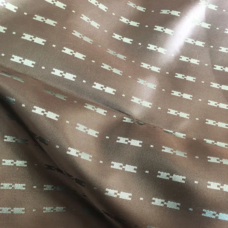 Good Selling 100% Polyester Jacquard Satin Fabric