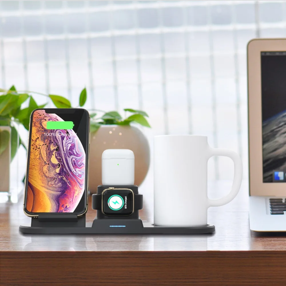 
Coffee Mug Warmer Tea Milk Cocoa Electric Cup Plate Thermostatic Smart Cup Heater for Home Office Use 8h Auto Shut Off 