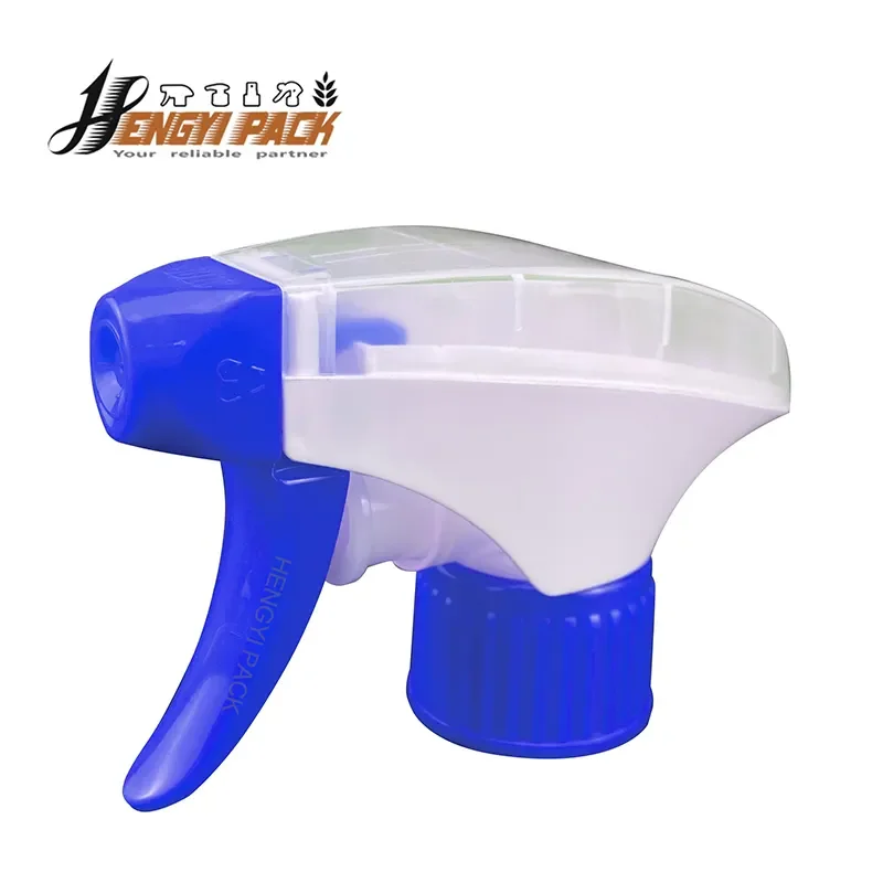 OEM Service of  All Plastic Trigger Sprayer with Flat Two Finger Trigger  28/400 28/410 Rachet Closure for Water Bottle
