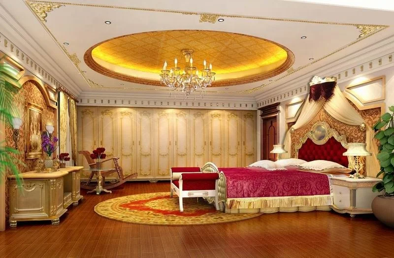 Bisini luxury 3D rendering for villa,3D interior design