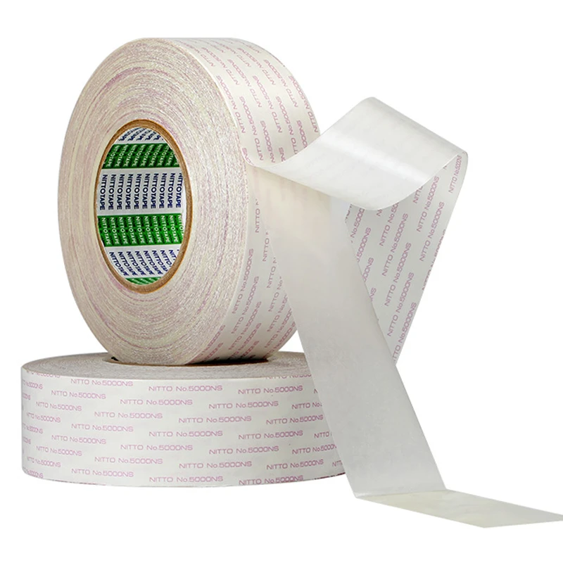 Nitto No.5000NS Self Adhesive Two Faced Adhesive tape Non Woven fabric Double Side Tapes