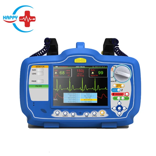  HC-C018 AED BLS дефибриллятор ACLS Monitor цена с ECG и