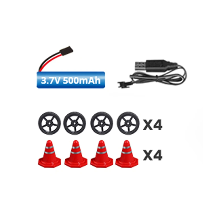 New Design1:24 2.4GHz  Off-road Truck Vehicle Radio Control Climbing Toy Drift High Speed Metal Cars RC Rock Crawler Car