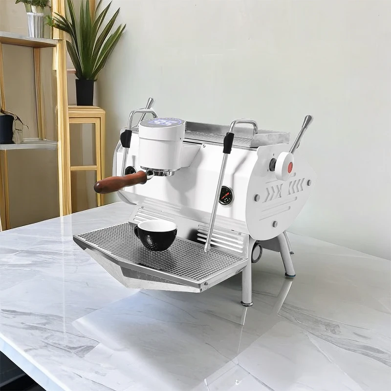 Commercial One Group Leaf Style Multifunctional Semi-Automatic Kaffeemaschine Maquina De Cafe Espresso Makers Coffee Machine