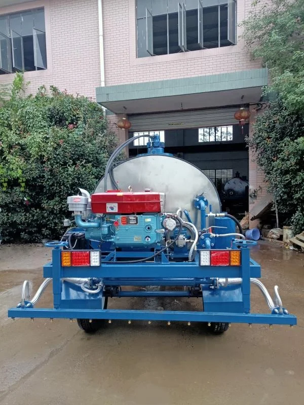 1.2ton 3ton Truck Type Hot Bitumen Tank Asphalt Spreader