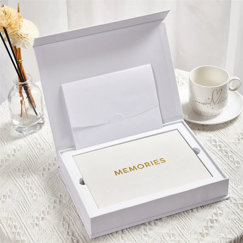 Video Greeting cards  5'/7'IPS LCD Screen hardcover Digital Album video Brochures for Weddings birthdays holiday anniversaries