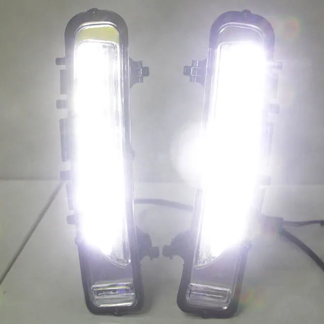 Factory price wholesale daytime running light fog lamp flickering lights for 09-14 Ford Reebok Daylight