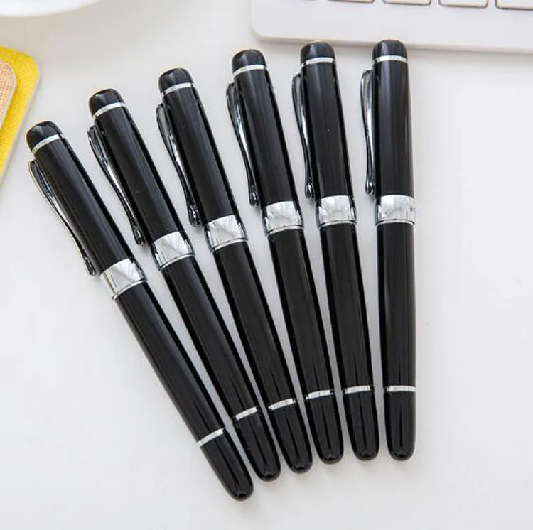 F003  Luxury Metal ink Pen Office & Business Writing Stationery Gifts for Men High End Iridium Point Fountain