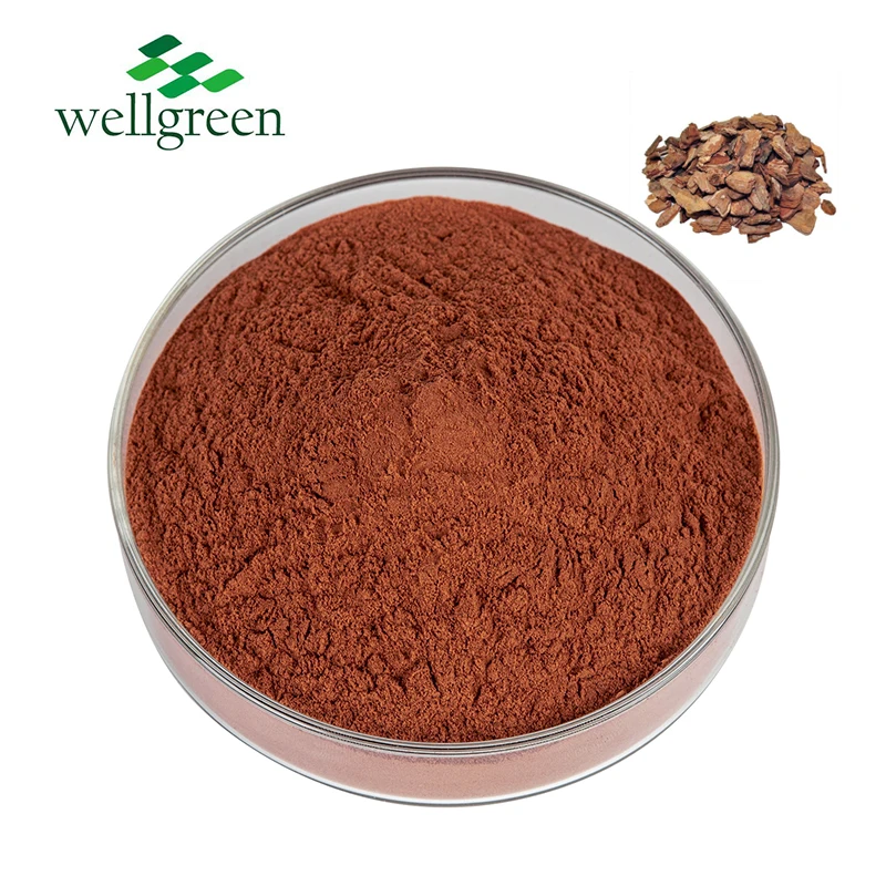 USDA Organic 100% Nature Pine Bark Extract Powder 95% OPC Food/Cosmetic Grade Pine Bark Extract Powder Proanthocyanidins OEM ODM