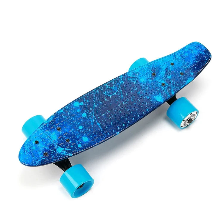 OEM ODM skateboard manufacturer Wooden scooter display boosted board electrical skateboard upper deck fish skateboard