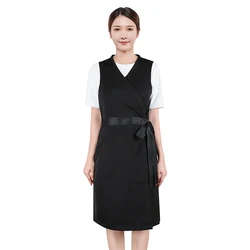 Waterproof Custom Logo Polyester Spa Beauty Salon Uniform Hair Salon Uniforms Apron Barber Uniform