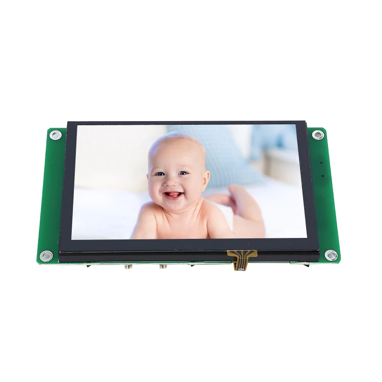 Hot sale factory direct price 5 inch 800*480 lcm serial port screen industrial color screen