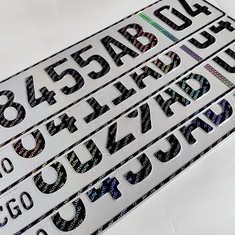 Custom African Zambia car no plate South Africa vehicle license plate Congo number plates