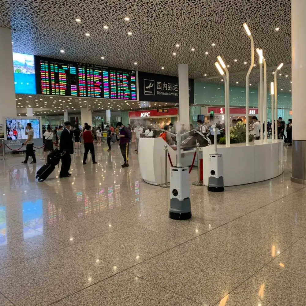 
Fully Automatic Wheeled Spray Disinfection Robot Nisha 