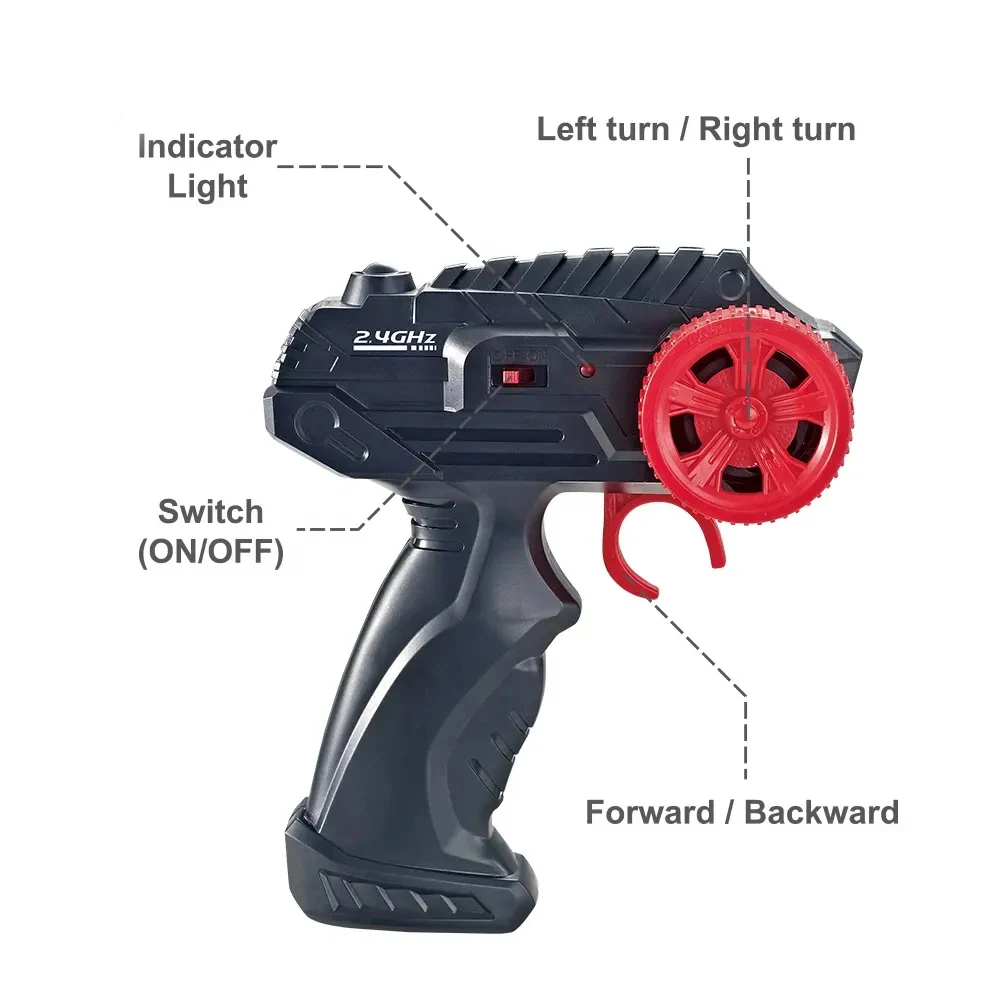 2024 New Arrival Toys 24G 12km/h High Speed Rock Climbing RC Trucks Off Road 1:18 Remote Control Car For Kids