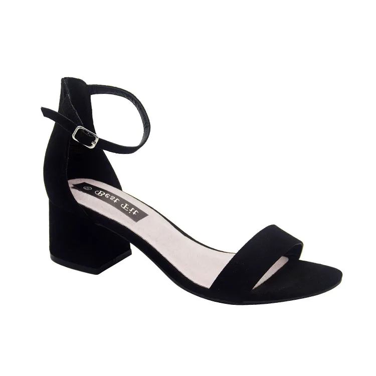 Wholesale Fashion Black Chaussures Femmes Zapatos De Mujer Women Sexy Shiny Shoes Classic Heels Lady Pumps Sandals