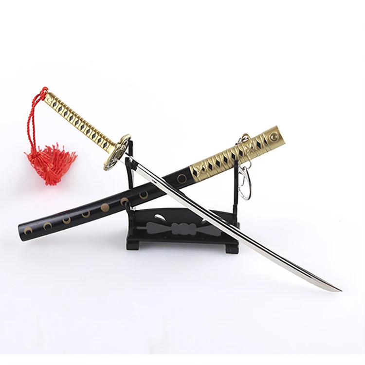 New style Metal Alloy Katana Toy Swords Mikazuki Munechikas-Toukens Ranbu Online Press to Eject Sword for gift
